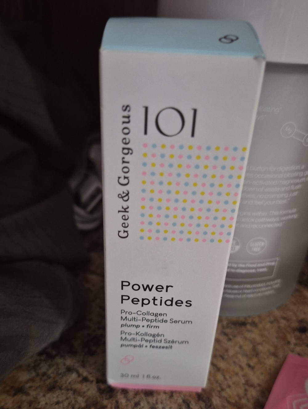 101 Power Peptides Pro-Collagen Serum - Geek & Gorgeous Nwt